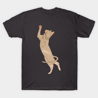 sphinx cat dancing ballet T-Shirt